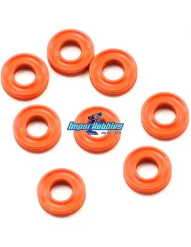 Junta amortiguador baja fricción P3 (8 U.) Kyosho RB6 / RT6 / SC6 / ZX-5 / ZX6 / Fazer ORG03XR - Kyosho Ultima RB6 Kit - Repuest