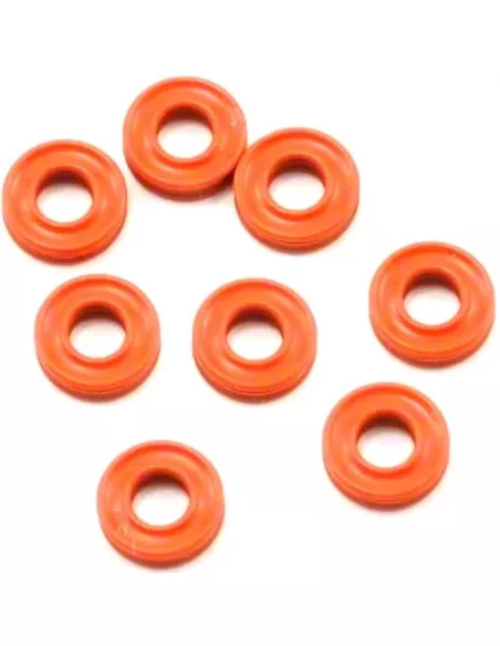 Grooved Low Friction Shock O-Ring P3 (8 U.) Kyosho RB6 / RT6 / SC6 / ZX-5 / ZX6 / Fazer ORG03XR - Kyosho Ultima RB6 Kit - Spare