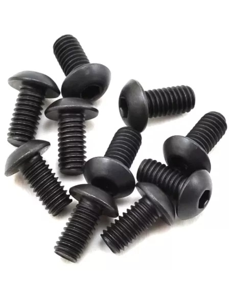 Button Head Hex Screw M4x8mm (10 U.) Fussion FS-TB4008 - Steel Screws - M4