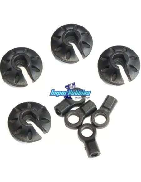 Plásticos amortiguador Big Bore Hobbytech Survolt / Revolt / BXR S1 / BXR MT / BX8SL REV-171 - Hobbytech Revolt / Survolt BX10 -