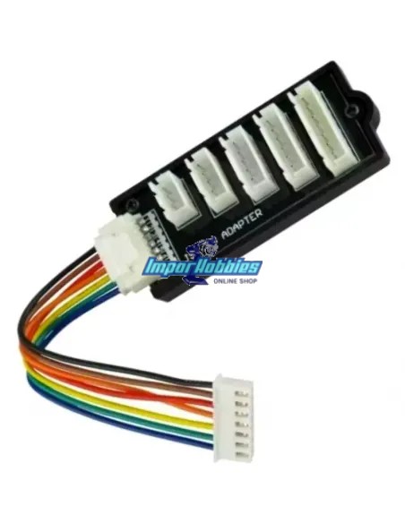 Adaptateur equilibrage accu Lipo - Life 2S - 6S Type XH Fussion FS-MB002