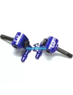 Manguetas delanteras aluminio Camber 3 Kyosho Mini-Z MR-02 / MR-03 / RWD R246-1313 - Kyosho Mini-Z MR-03 Sports / MR-03 VE - Rep