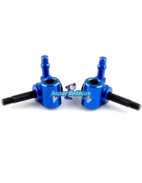 Manguetas delanteras aluminio Camber 1 Kyosho Mini-Z MR-02 / MR-03 / RWD R246-1311B - Kyosho Mini-Z MR-03 Sports / MR-03 VE - Re
