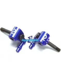Manguetas delanteras aluminio Camber 2 Kyosho Mini-Z MR-02 / MR-03 / RWD R246-1312B - Kyosho Mini-Z MR-03 Sports / MR-03 VE - Re