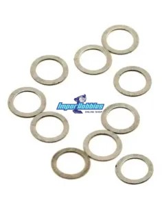 Rondelles de calage 5x7x0.2mm (10 Uds.) Xray 338584 - Xray XB808 Spec - Pièces detachées et options