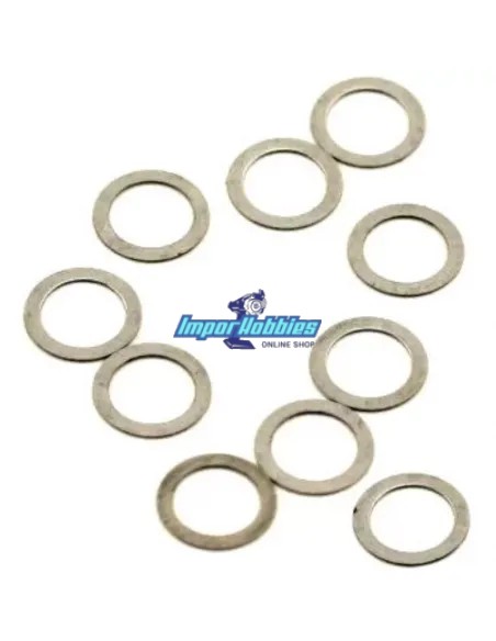Arandelas ajuste 5x7x0.2mm (10 Uds.) Xray 338584 - Xray XB808 Spec - Repuesto y opciones