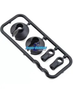 Pièces plastiques d'amortisseurs Xray XB8 358020 - Xray XB8 - Pièces detachées et options