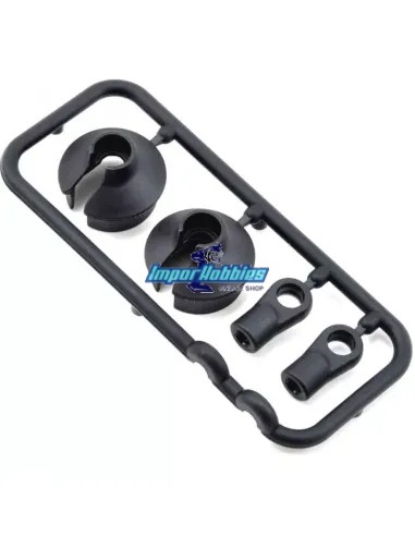 Pièces plastiques d'amortisseurs Xray XB8 358020 - Xray XB8 - Pièces detachées et options