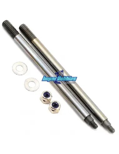 Vástago amortiguador trasero (2 Uds.) Hobao Hyper SS / SST / VS 90031 - Hobao Hyper VS & VSe Nitro - Eléctrico