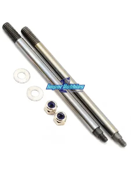 Vástago amortiguador trasero (2 Uds.) Hobao Hyper SS / SST / VS 90031 - Hobao Hyper VS & VSe Nitro - Eléctrico