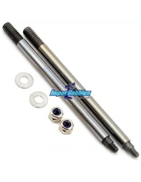 Vástago amortiguador delantero (2 Uds.) Hobao Hyper SS / SST / VS 90030 - Hobao Hyper VS & VSe Nitro - Eléctrico