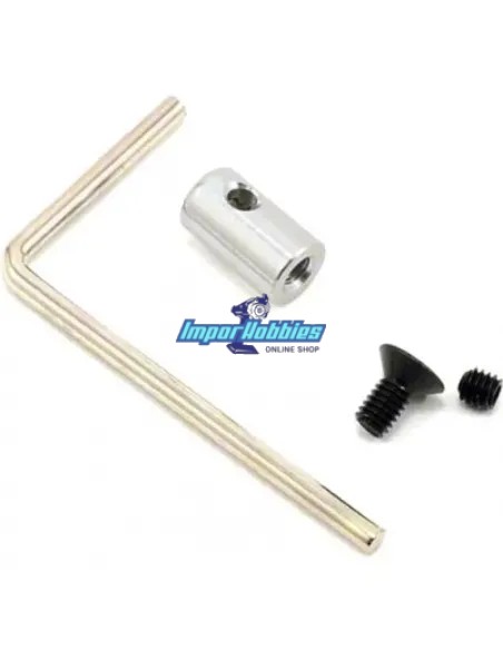 Soporte sujeción de escape completo Hobao Hyper 7 TQ / 7.5 / 8.5 87082 - Hobao Hyper 8 & 8.5 Nitro