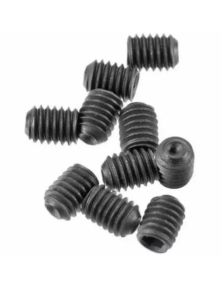 Grub Set Screws M3x4mm (10 U.) Fussion FS-T031 - Thunder Tiger e-MTA