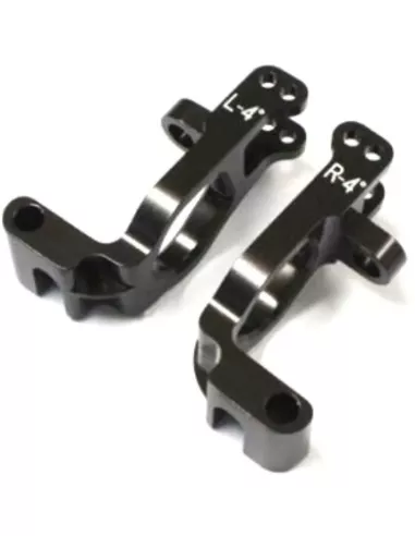 Front Hub Carrier Set - CNC - Adjustable Kyosho Inferno GT3 IGW061 - Kyosho Inferno GT3 GP - Spare Parts & Option Parts