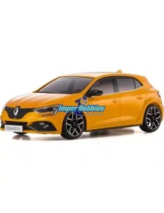 Carrocería pintada 98mm Kyosho Mini-Z FWD Renault Megane RS Naranja MZP441OR - Pintadas y decoradas 98mm - Auto Scale Collection