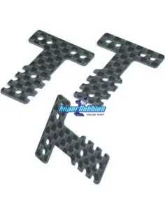 Set T carbono MM & LM (3 Uds.) Kyosho Mini-Z MR-03 / RWD MZW403 - Kyosho Mini-Z MR-03 Sports / MR-03 VE - Repuesto y Opciones