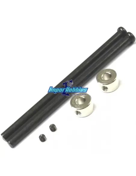 Axes epaules pour suspension Av - Arr 4x78mm (2 U.) Kyosho Inferno Neo 3.0 / Neo 3.0 VE / ST 3.0 / GT2 IF244 - Kyosho Inferno GT