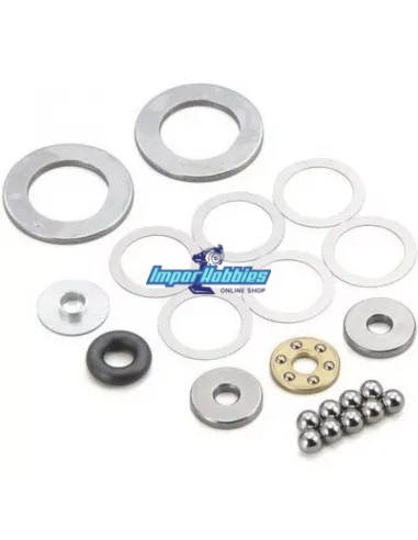 Rondelles et butee pour differentiel a billes (MDW018) Kyosho Mini-Z Buggy / AWD / FWD MDW018-01 - Kyosho Mini-Z AWD Sports - Pi