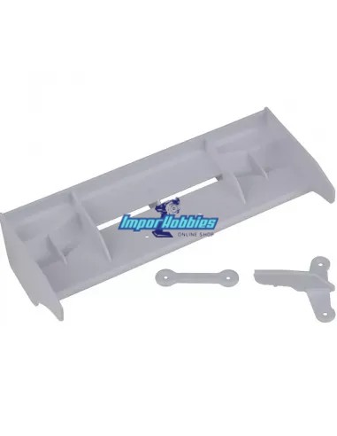 Alerón blanco Team Associated RC8B4 / B4e AS81554 - Team Associated RC8B4 & RC8B4e - Repuesto y opciones