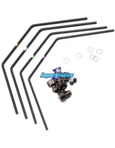 Stabilizer Set (1.7, 1.8, 1.9, 2.0mm) Kyosho Lazer ZX6 / ZX6.6 / ZX7 LAW57 - Kyosho Lazer ZX6 Kit - Spare Parts & Option Parts