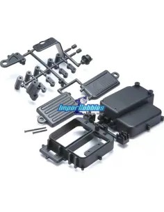 Caja batería y receptor Kyosho Inferno 7.5 / Neo / GT / GT2 / ST IF135B - Kyosho Inferno 7.5 / Neo / Neo Race Spec - Repuesto y