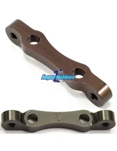 Barra dirección aluminio Gun Metal Kyosho Ultima RB6 / RB6.6 / RT6 / SC6 / RB7 UMW701 - Kyosho Ultima RB6 Kit - Repuesto y opcio