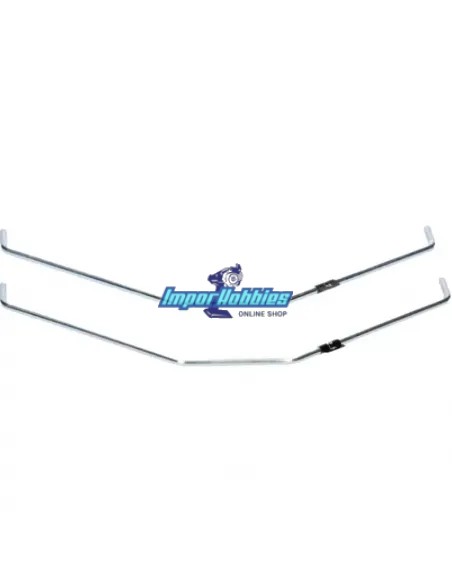 Set de barre anti-roulis arrière V2 (2.5 - 2.7mm) Hot Bodies D815 / D817 / E817 / D819 / E819 / D8 WS / E8 WS / D8T / E8T 204445