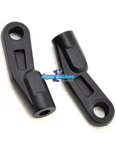 Rotula plástica exterior tirante trasero (2 Uds.) Hot Bodies D817 / E817 / D819 / E819 / D8 WS / E8 WS 204141 - Repuesto