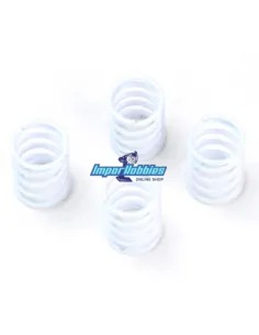 Muelle amortiguador blanco 2.5x1.6mm (4 U.) Thunder Tiger Tomahawk VX / MX PD9162 - Thunder Tiger Tomahawk VX-MX