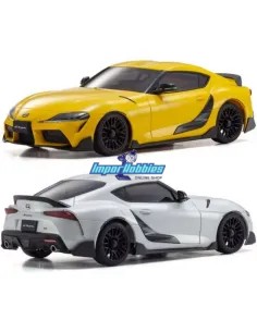 Carrocería para pintar 94mm + llantas Kyosho Mini-Z Toyota GR Supra TRD MZN207 - Carrocerías para pintar - Blanca Kyo 2