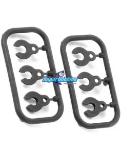 Clips de caster Xray XB808 / XB9 / XB8 / XB8E 352381 - Xray XB8 - Repuesto y opciones
