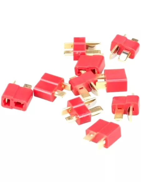 T-Dean Connector Male - Female (5 U.) Fussion FS-00002 - R/C Plugs