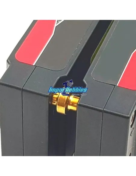 Acoplador / Conector banana doble 4mm baja resistencia de batería lipo 2Sx2 (2 Uds.) Fussion FS-00090