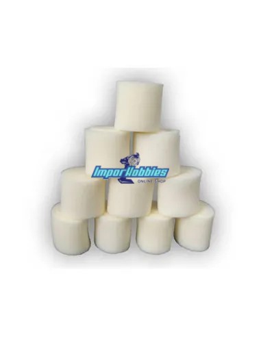 Espumas de filtro aire ovaladas (10 Uds.) Mugen MBX6 / MBX7  / Sworkz BK1 / Spirit HT-501227 - Mugen MBX6