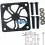 Protector de ventilador en carbono 30mm FS-PF30PRC