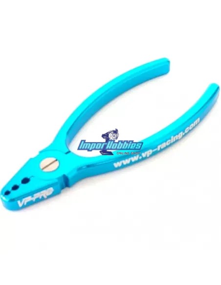 Pince pour tiges d'amortisseur bleu clair VP-Pro RS-611-LBL - Outils VP-Pro Racing