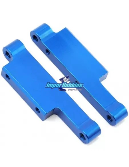 Support moteur nitro aluminium bleu Team Associated RC8B3 / B3.1 / B3.2 / B4 / T3 / T3.1 / T3.2 AS81115