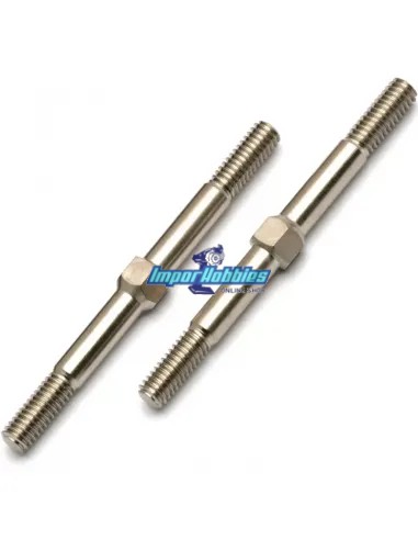 Biellettes direction 4x50mm (2 U.) Team Associated RC8 / RC8B / RC8.2 / B3 / B3.1 / B3.2 AS89526 - Team Associated RC8.2 Factory