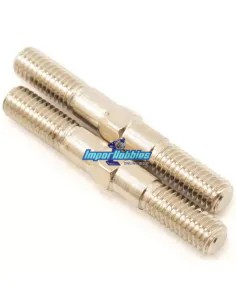 Bielettes arrières supérieurs 38mm (2 U.) Team Associated RC8 / RC8B / RC8.2 / RC8B3 / B3.1 / B3.2 AS89269 - Team Associated RC8