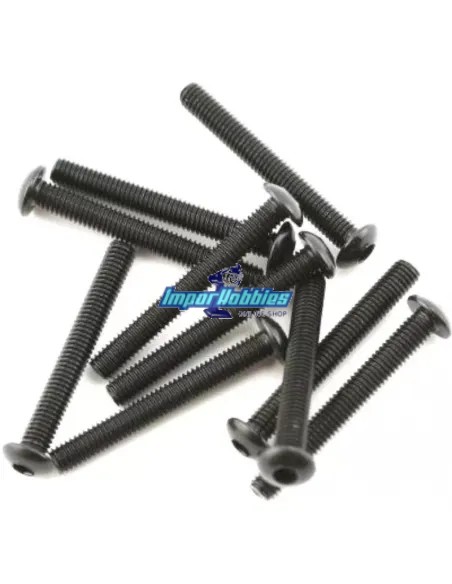 Vis BHCS 3X24mm (10 U.) Team Associated AS89204 - Team Associated RC8B Factory Kit - Pièces detachées et options