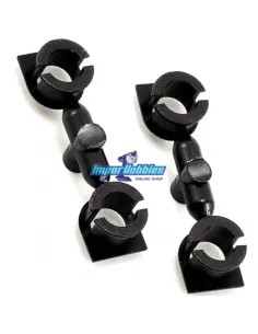 Bagues de bouchons d'amortisseurs (4 U.) Team Associated RC8B3 / B3.1 / B3.2 / T3 / T3.1 AS81181 - Team Associated RC8B3 & RC8B3