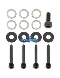 Vis et rondelles d'embrayage 4 masselottes Team Associated RC8B3 / B4 / T3 AS81373