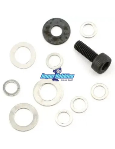 Rondelles de calage de cloche Team Associated RC8 / RC8B3 / B3.1 / B3.2 / T3.1 AS89148 - Team Associated RC8B Factory Kit - Pièc