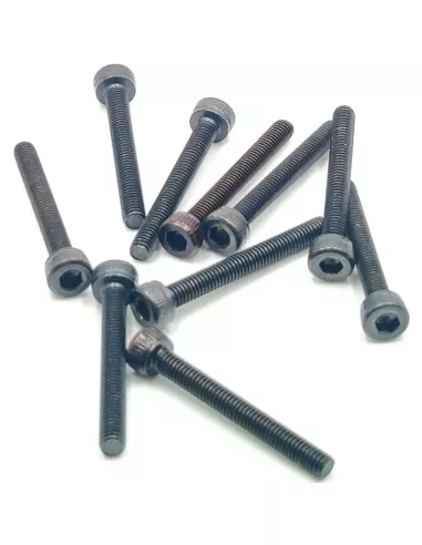 Socket Head Cap Screws M3X25mm (10 U.) Fussion FS-TC3025 - Steel Screws - M3