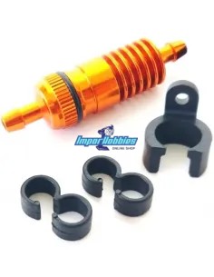 Fuel Filter Set - Orange 1/10 - 1/8 Scale Fussion FS-EG011 - Filter & Fuel Pipe
