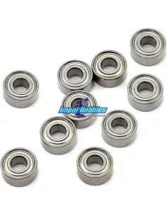Ball Bearing - High Speed 3x7x3mm (10 U.) Fussion FS-B0066 - RC Bearings By Size / Dimensions