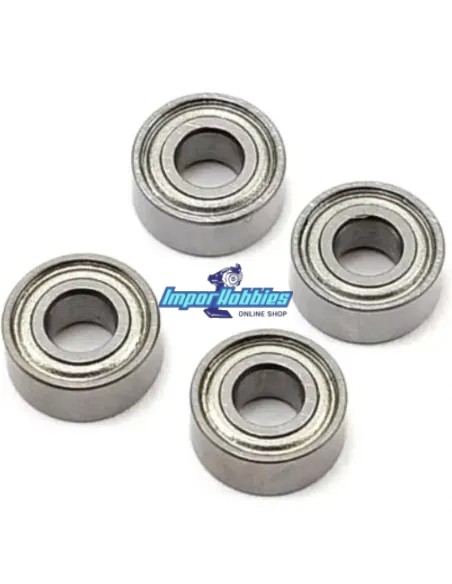 Rodamientos de bolas - High Speed 3x7x3mm (4 Uds.) Fussion FS-B0065 - Rodamientos RC por medida / dimensiones