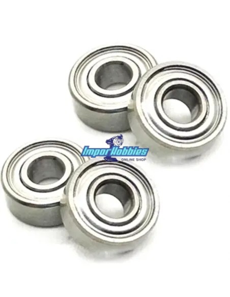 Rodamientos de bolas - High Speed 3x8x3mm (4 Uds.) Fussion FS-B0067 - Rodamientos RC por medida / dimensiones