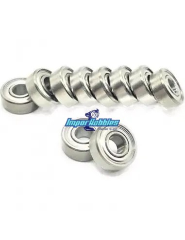 Rodamientos de bolas - High Speed 3x8x3mm (10 Uds.) Fussion FS-B0068 - Rodamientos RC por medida / dimensiones