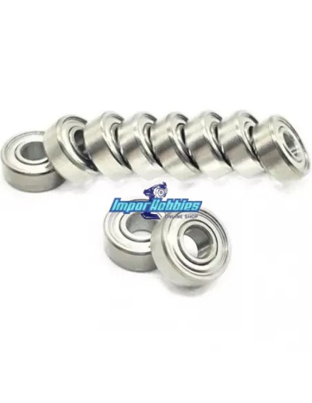 Rodamientos de bolas - High Speed 3x8x3mm (10 Uds.) Fussion FS-B0068 - Rodamientos RC por medida / dimensiones